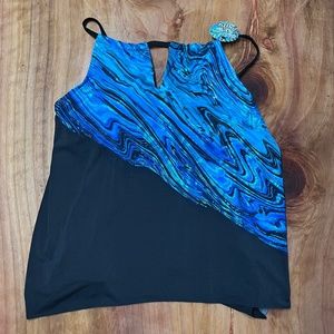 NEW MIRACLESUIT  Women's SWIMSUIT Top 10 Tankini Slimming Bathing suit BEACH